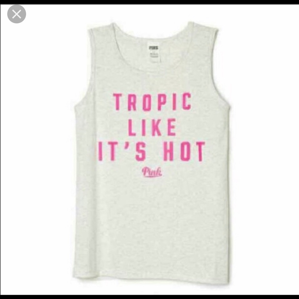 NWT VS PINK Tropic Like It's Hot muscle tank